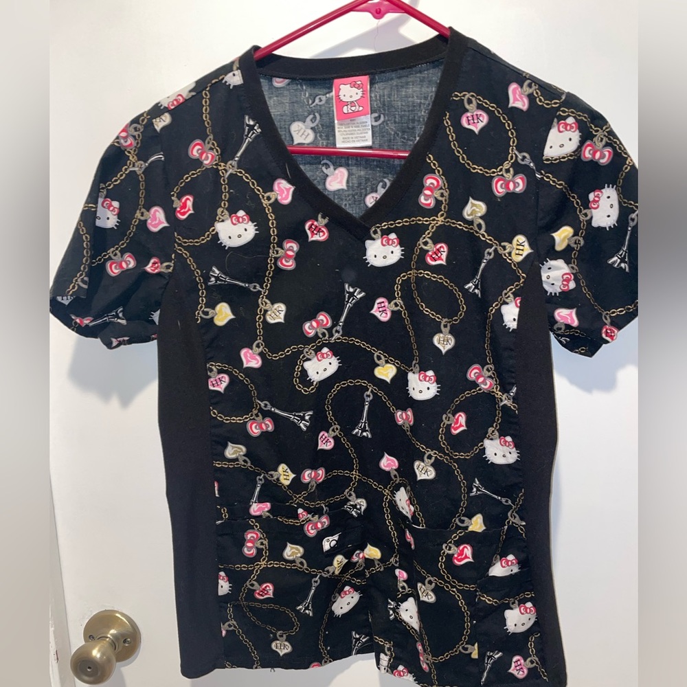Hello Kitty Scrub top XS